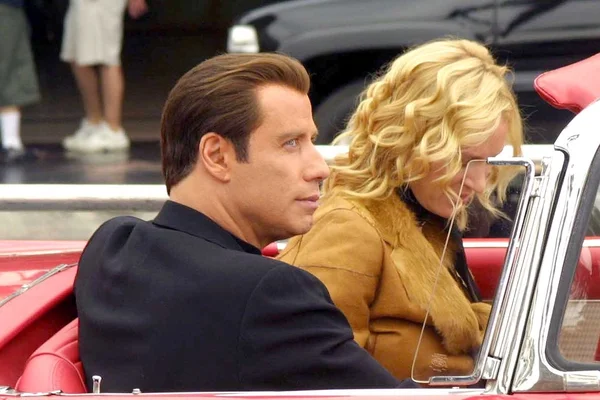 John Travolta et Uma Thurman — Photo