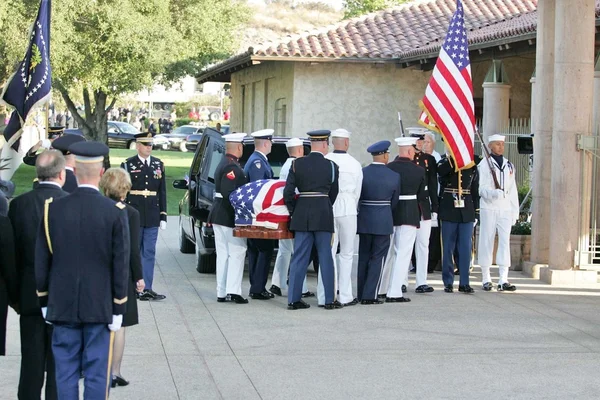 Burial of Former President Ronald Reagan — Stock Photo, Image