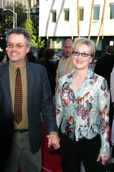 Jonathan demme a meryl streep — Stock fotografie