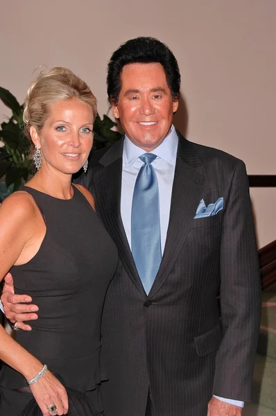 Wayne newton a jeho žena kathleen — Stock fotografie