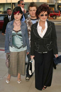 Kelly osbourne, jack osbourne ve sharon osbourne