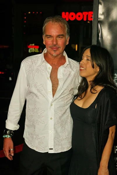 Billy bob thornton och connie angland — Stockfoto