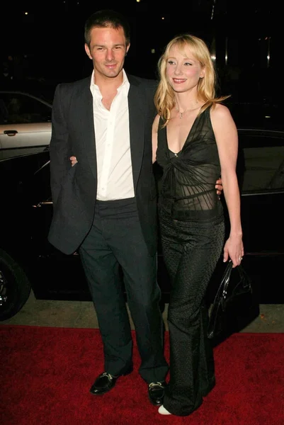 Anne Heche e o marido Coley Laffoon — Fotografia de Stock