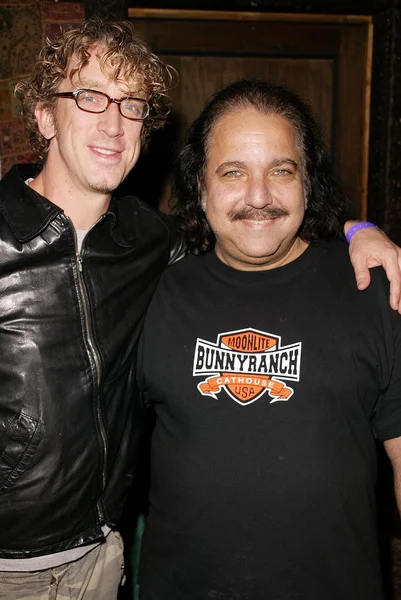 Andy e Ron Jeremy — Fotografia de Stock
