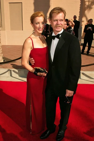 Felicity huffman i william h. macy — Zdjęcie stockowe