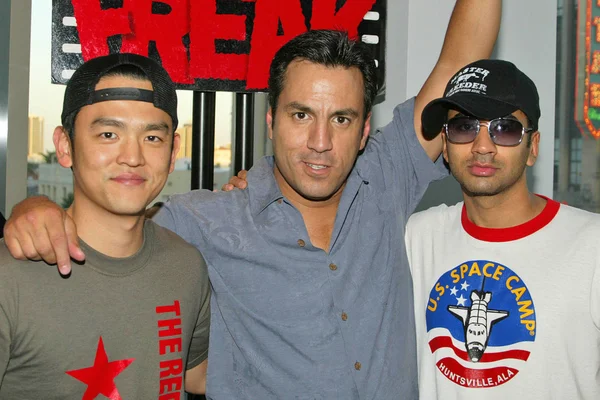 John Cho, Kal Penn e Leo Quinones — Foto Stock