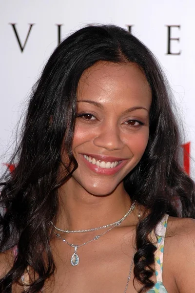 Zoe Saldana — Stock Photo, Image