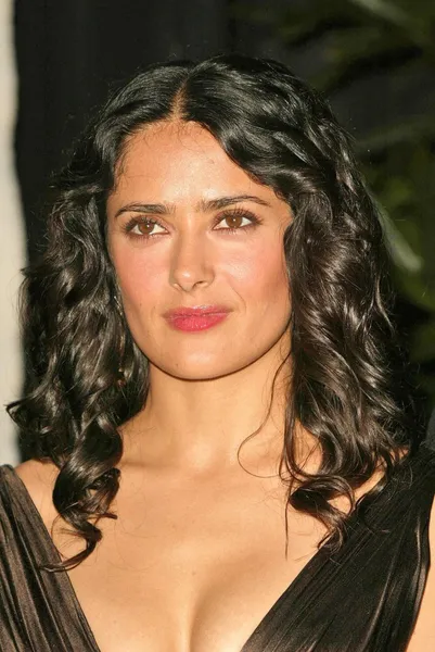 Salma Hayek Ordförande — Stockfoto