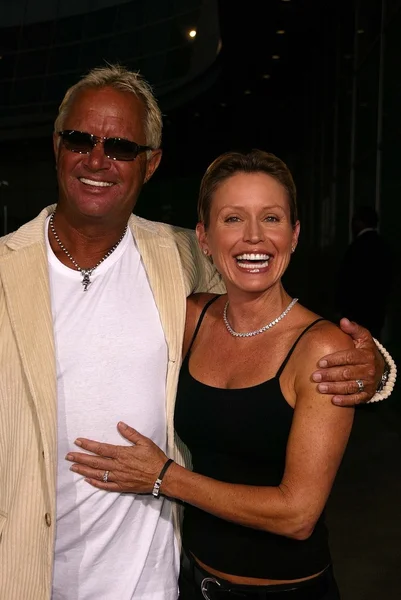 David R. Ellis and wife Cindy — Stock Photo, Image