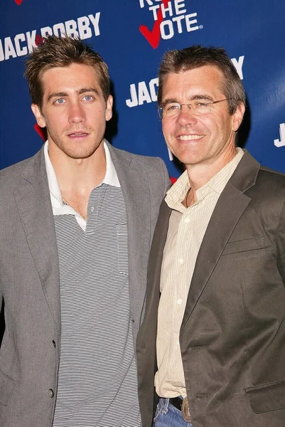 Jake Gyllenhaal y el padre Stephen Gyllenhaal —  Fotos de Stock