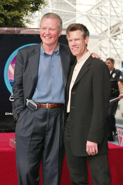 Jon Voight and Randy Travis — Stock Photo, Image