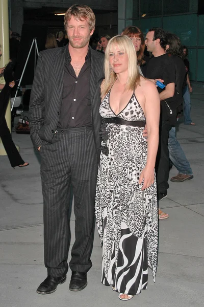 Thomas jane i patricia arquette — Zdjęcie stockowe