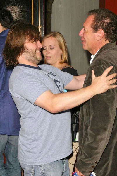 Jack black och garry shandling — Stockfoto