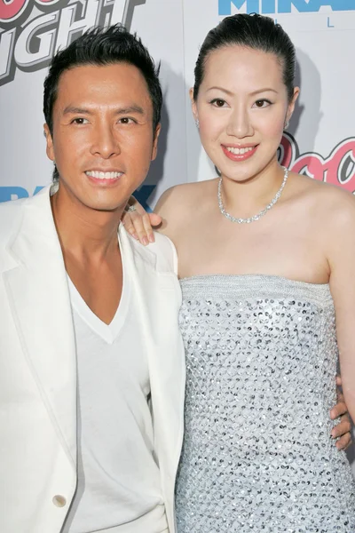 Donnie Yen et son épouse C.C. . — Photo