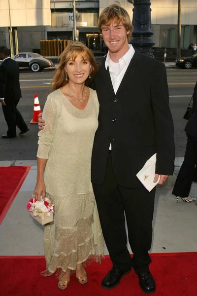 Jane Seymour et son fils Sean — Photo