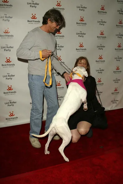 Eric Roberts and wife Eliza — Stock Photo, Image