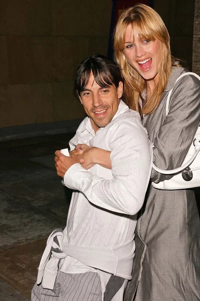 Anthony kiedis en vriendin celesta — Stockfoto