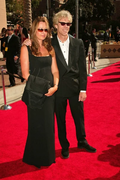 Stewart Copeland és felesége — Stock Fotó