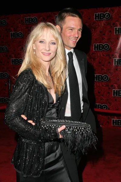 Anne heche en coley laffoon — Stockfoto