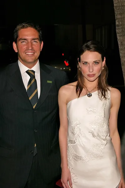 Jim Caviezel and Claire Forlani — Stock Photo, Image
