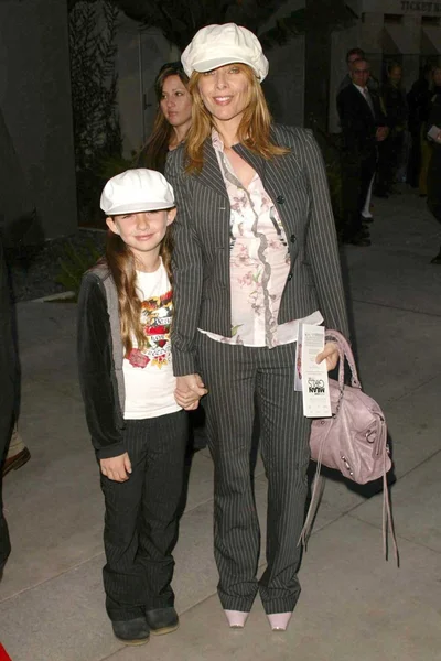 Rosanna Arquette e filha — Fotografia de Stock