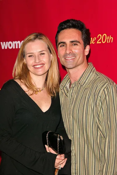 Nestor carbonell ve eşi shannon kenny — Stok fotoğraf