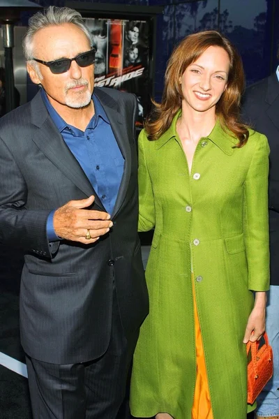 Dennis Hopper and Victoria Hopper — Stock Photo, Image