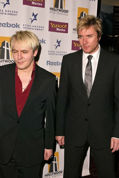 Nick Rhodes dan Simon Le Bon dari Duran Duran — Stok Foto