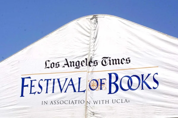 Atmósfera en el Los Angeles Times Festival of Books — Foto de Stock