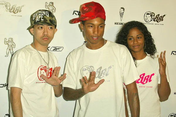 Nigo i pharrell williams — Zdjęcie stockowe