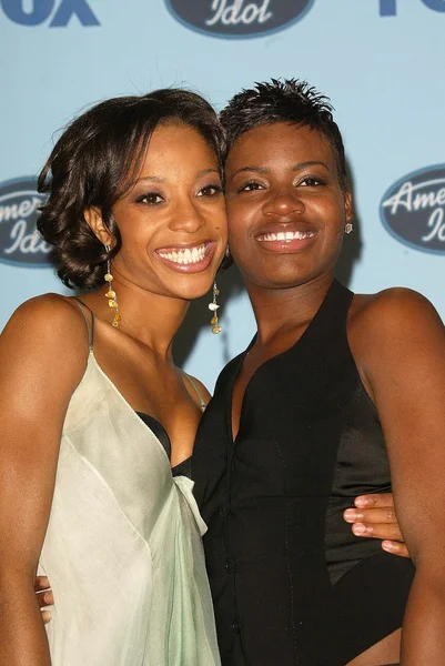 Tamyra Gray and Fantasia Barrino — Stock Photo, Image