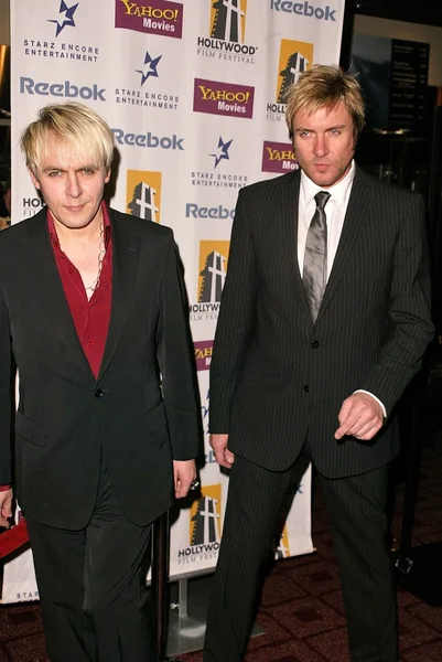 Nick Rhodes and Simon Le Bon of Duran Duran — Stock Photo, Image