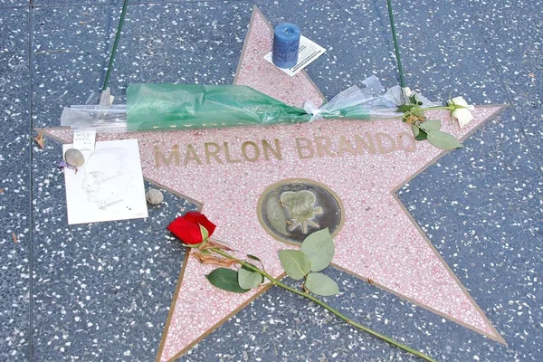 In Memory of Marlon Brando — Stock Photo, Image