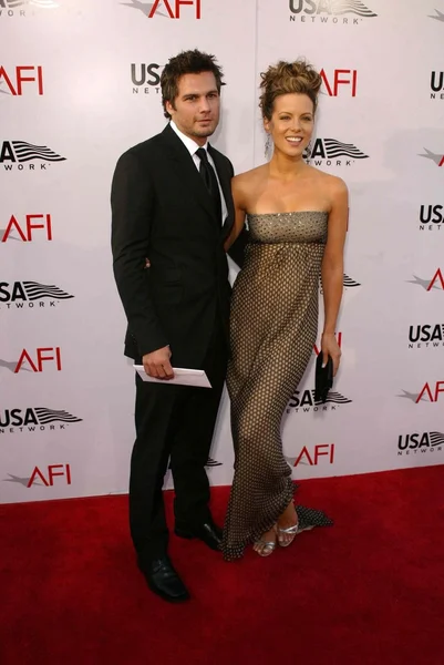 Len Wiseman and Kate Beckinsale — Stock Photo, Image