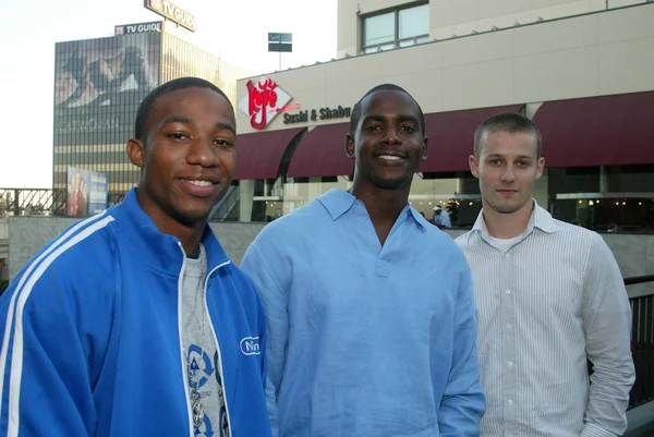 Arlen Escarpeta, Keith Robinson e Will Estes — Foto Stock