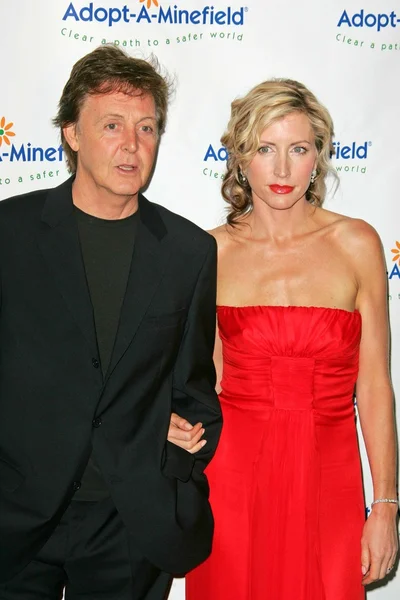 Sir Paul McCartney y Heather Mills McCartney — Foto de Stock