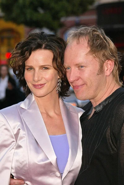 Rachel Griffiths e marido Andrew Taylor — Fotografia de Stock