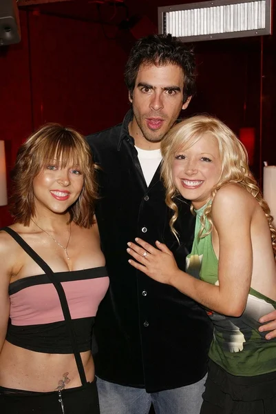 Ashley Peldon, Eli Roth e Courtney Peldon — Fotografia de Stock