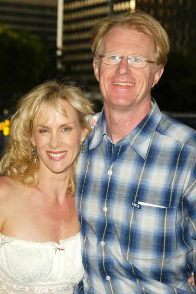 Ed Begley Jr. and wife Rachelle Carson — Stock Photo, Image