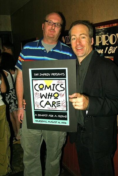 Brian Posehn and Bob Odenkirk — Stock Photo, Image