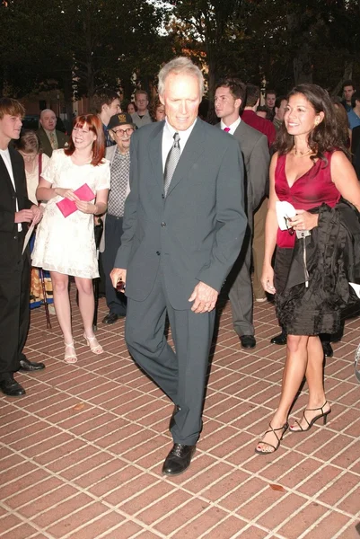 Clint Eastwood and Dina Eastwood — Stock Photo, Image