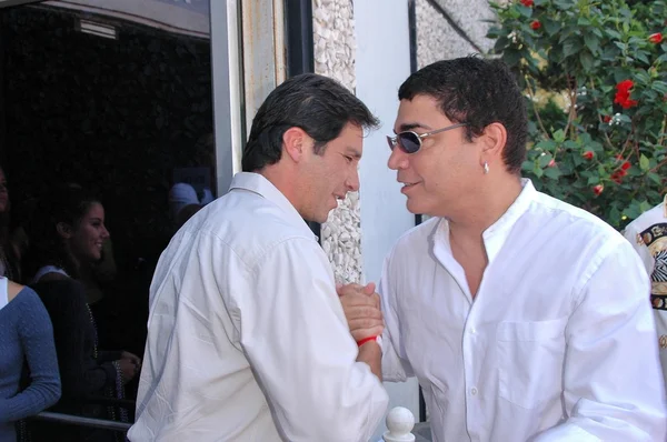 Бенито Мартинес и Майкл ДеЛоренцо — стоковое фото
