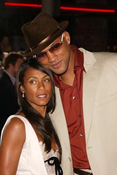 Jada Pinkett-Smith dan Will Smith — Stok Foto