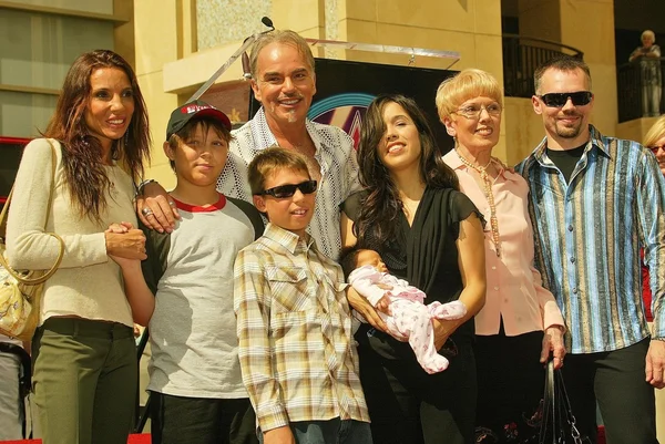 Billy Bob Thornton e la famiglia — Foto Stock