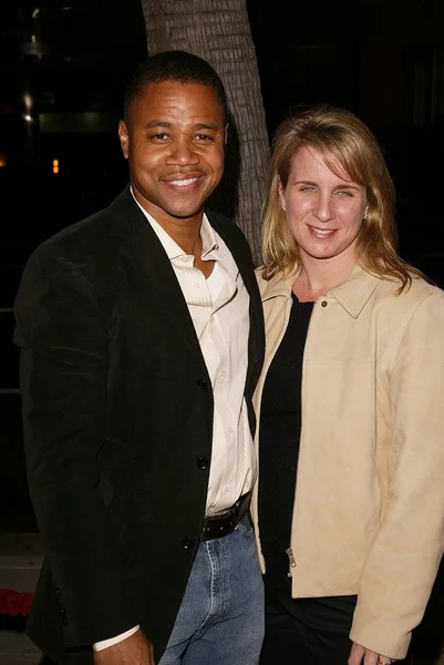 Cuba gooding jr. und ehefrau sara — Stockfoto