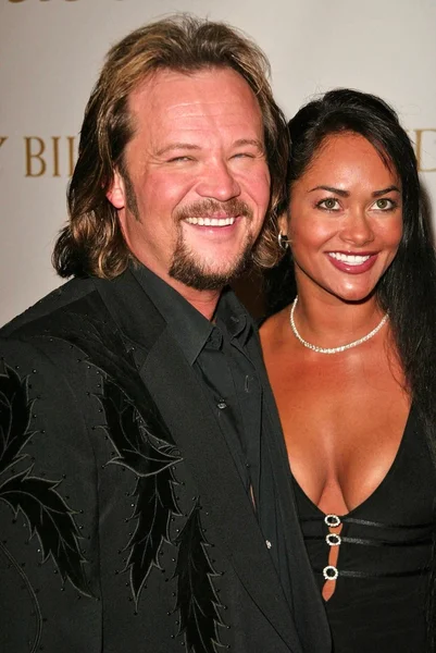 Travis tritt i żona Teresa — Zdjęcie stockowe