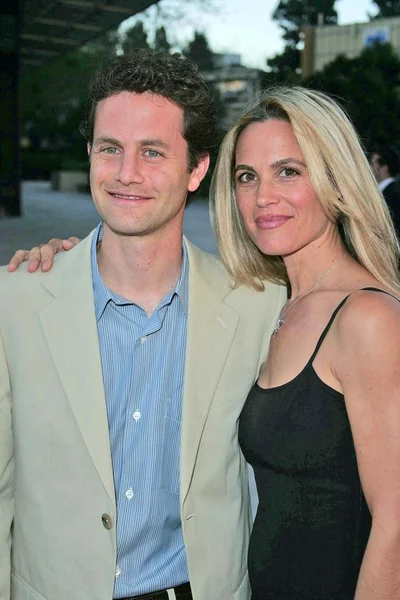 Kirk cameron en chelsea noble — Stockfoto