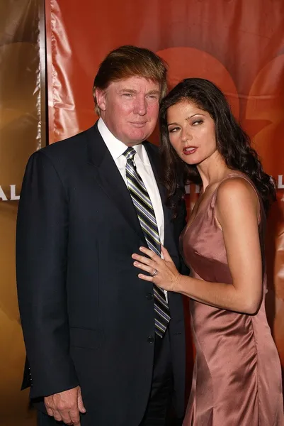 Donald Trump y Jill Hennessy — Foto de Stock