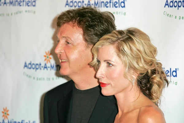 Sir Paul McCartney e Heather Mills McCartney — Fotografia de Stock