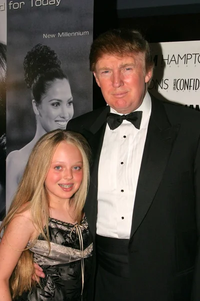 唐纳德 · 特朗普和女儿蒂芬妮特朗普 — 图库照片